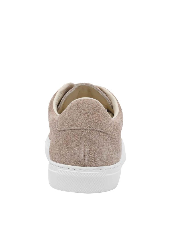 Beige Suede Achilles Sport Sneakers Replica 
online: COMMON PROJECTS