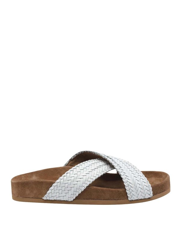 DRAGON DIFFUSION: Sandales - Sandales - Blanc