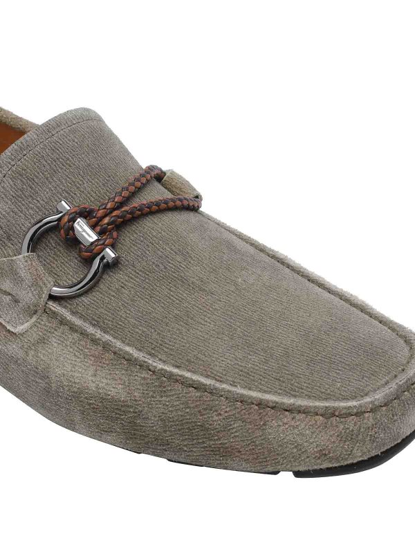 Safari Suede Loafers Replica 
online: FERRAGAMO