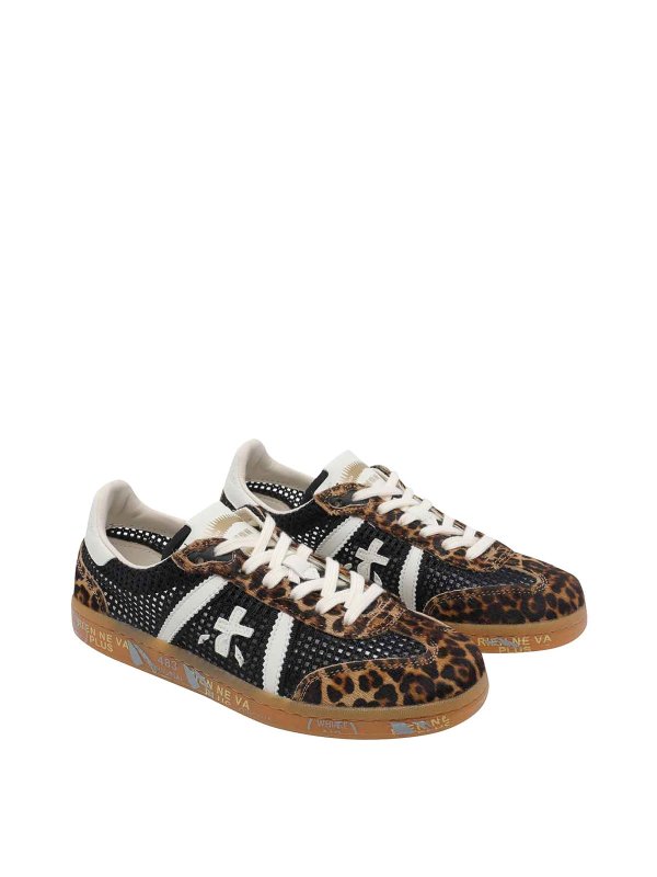 PREMIATA: Chaussures de sport online - Baskets - Noir