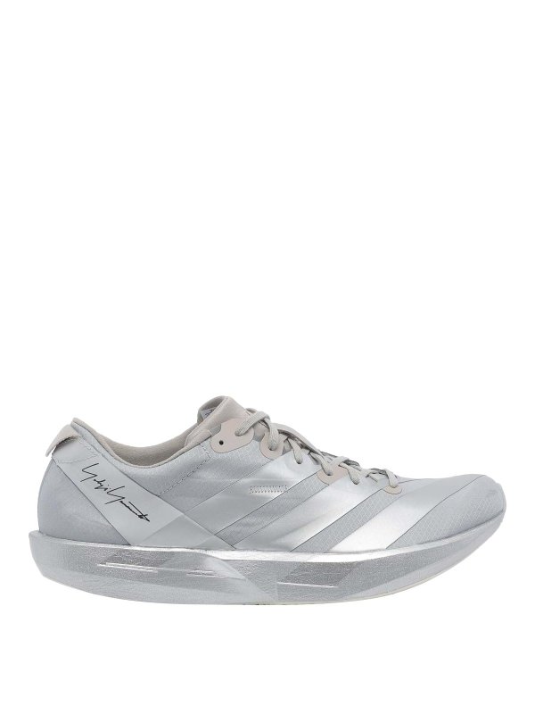 Y-3: スニーカー - スニーカー - 銀