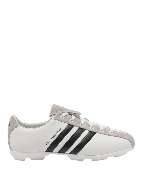 Y-3: trainers - White  Field Sneakers