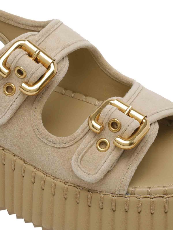 サンダル - ベージュ Replica 
online: CHLOE