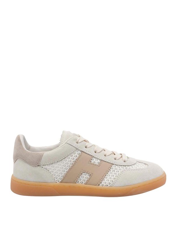 HOGAN: Chaussures de sport - Baskets - Beige
