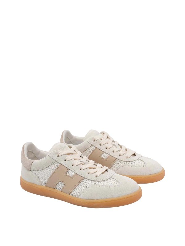 HOGAN: Chaussures de sport online - Baskets - Beige