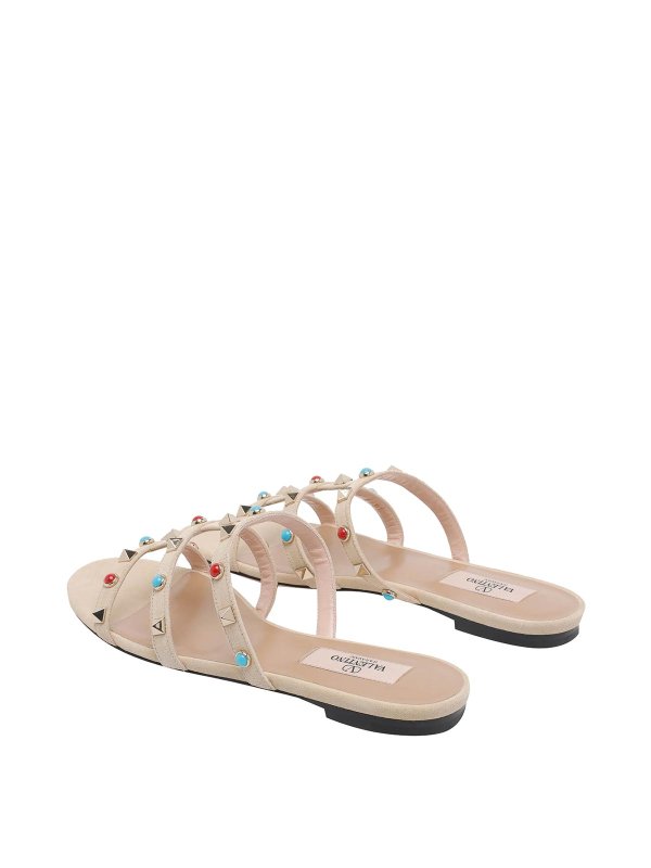 The Best Shops VALENTINO GARAVANI: サンダル - サンダル - ベージュ