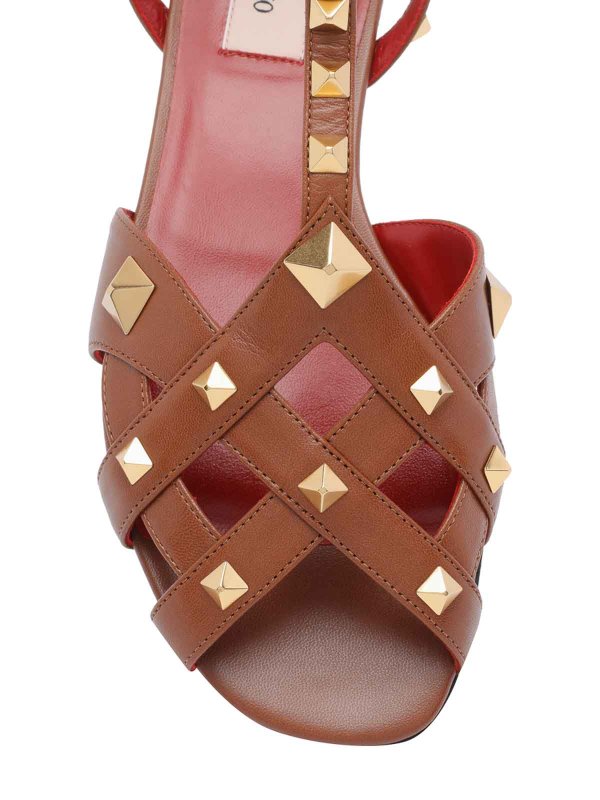 サンダル - ブラウン Replica 
online: VALENTINO GARAVANI