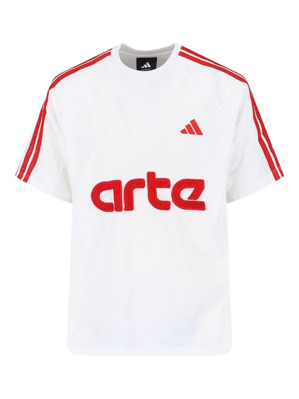 Adidas Originals: T-shirts - T-Shirt - Weiß
