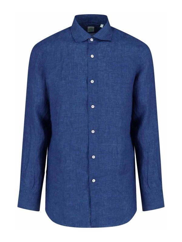 FINAMORE 1925: Hemden - Hemd - Blau