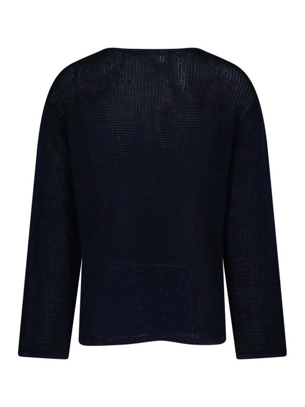 GIORGIO ARMANI: クルーネック online - クルーネック - ブルー