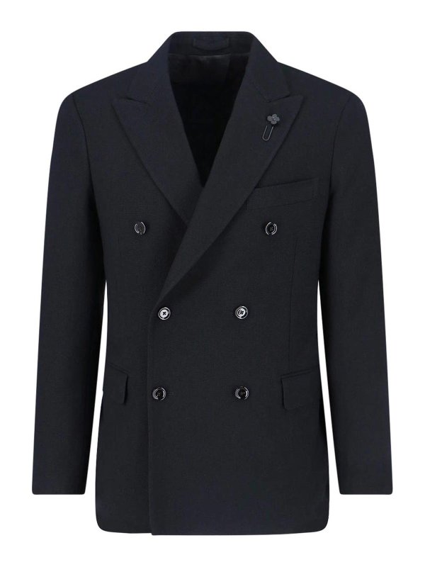 LARDINI: Blazer - Blazer - Schwarz