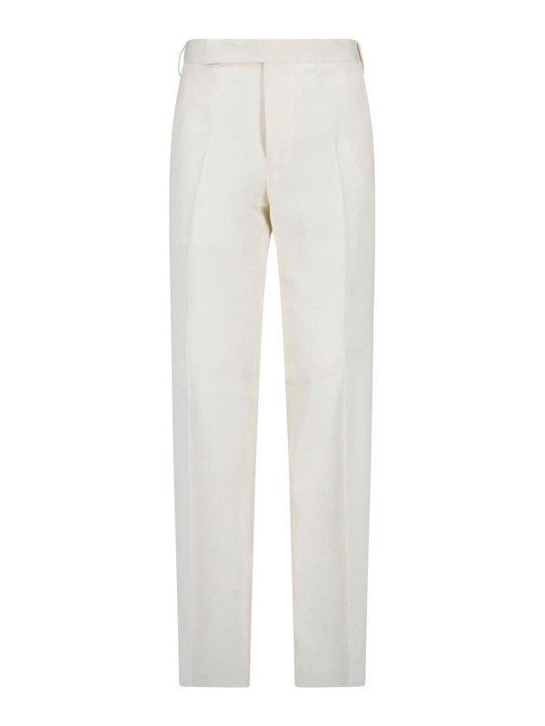 LARDINI: テーラードトラウザー - テーラードパンツ - 白
