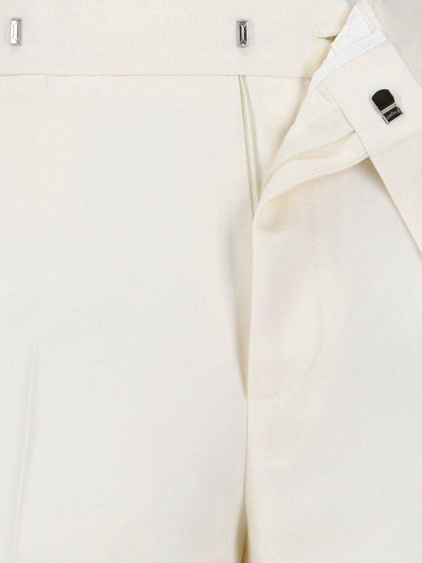 テーラードパンツ - 白 Replica 
online: LARDINI