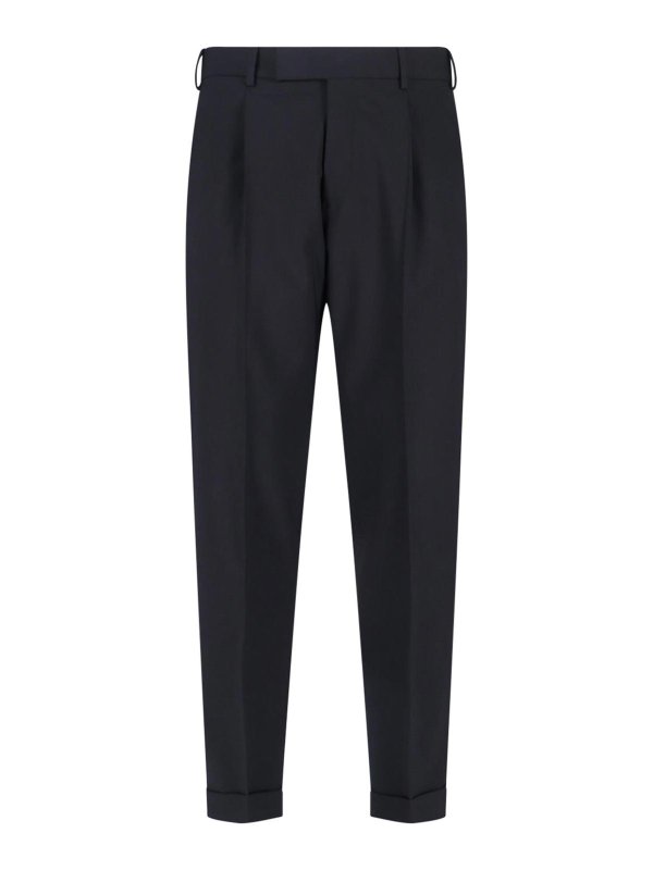 PT TORINO: カジュアルトラウザー - カジュアルパンツ - 黒