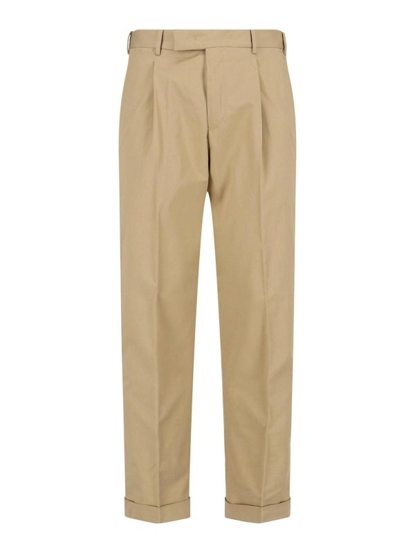 PT TORINO: カジュアルトラウザー - カジュアルパンツ - ベージュ