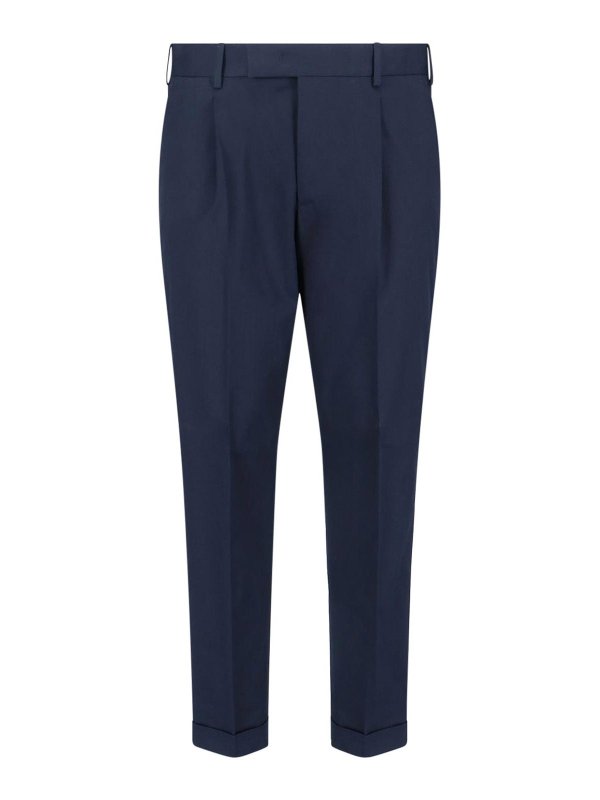 PT TORINO: カジュアルトラウザー - カジュアルパンツ - ブルー