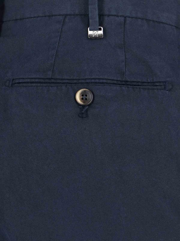 カジュアルパンツ - ブルー shop online: PT TORINO