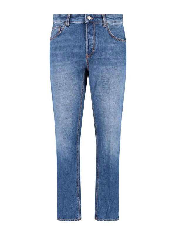 PT TORINO: jeans dritti, a sigaretta - Jeans sottili