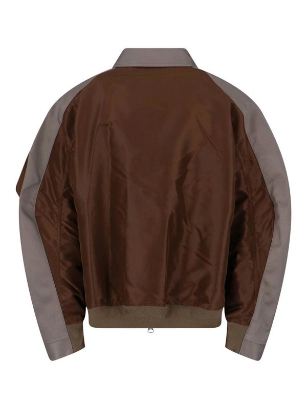 Sacai: ボンバージャケット online - ボンバージャケット - ブラウン