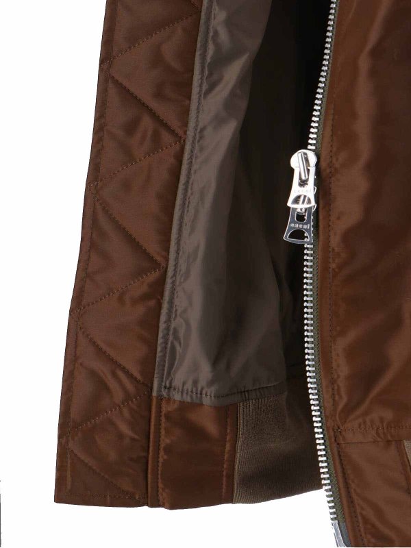 Sacai buy online ボンバージャケット - ブラウン