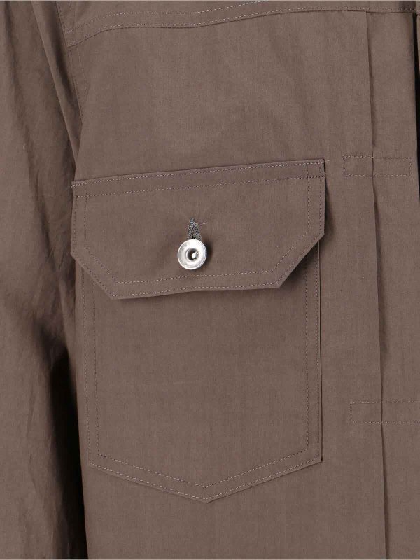 シャツ - ベージュ shop online: Sacai