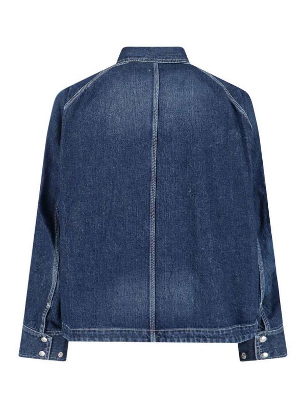 Sacai: デニムジャケット online - デニムジャケット - ブルー