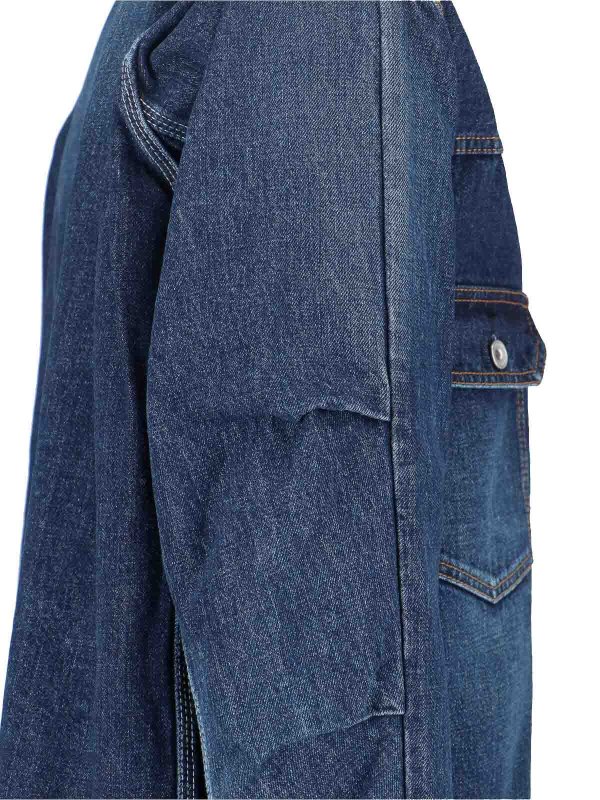 デニムジャケット - ブルー shop online: Sacai