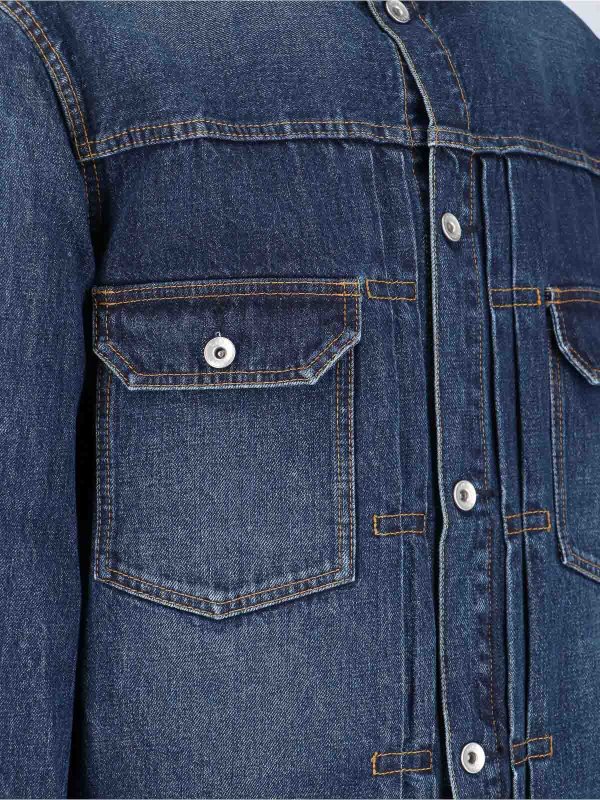 Sacai buy online デニムジャケット - ブルー