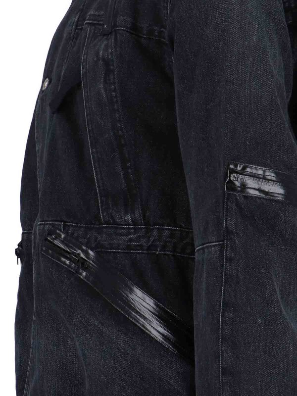 The Best Shops Sacai: denim jacket - Giacca In Denim