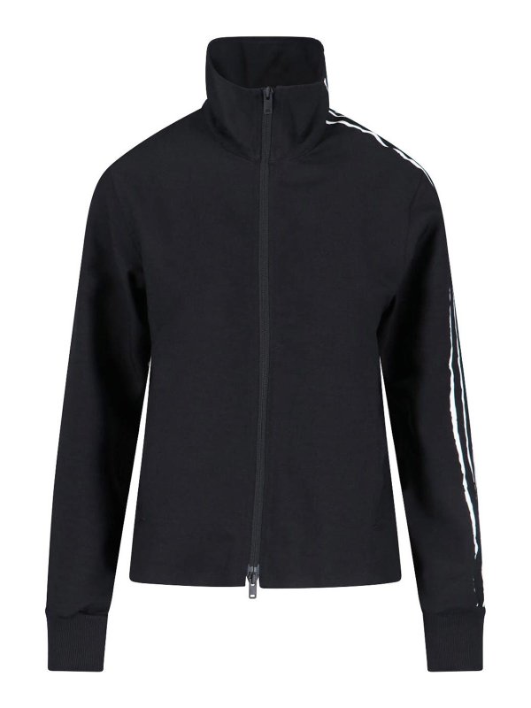 Y-3: Sudaderas y suéteres - Sudadera - Negro