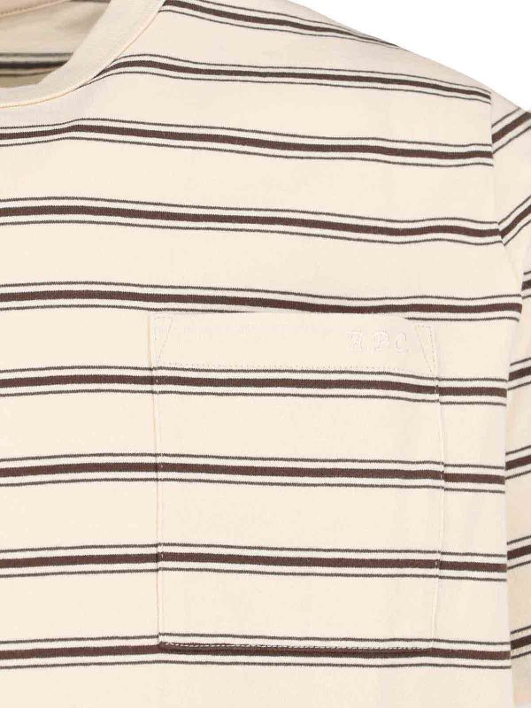 The Best Shops A.P.C.: Camisetas - Camiseta - Blanco