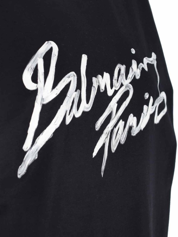 The Best Shops Balmain: Tシャツ - Tシャツ - Brush Print