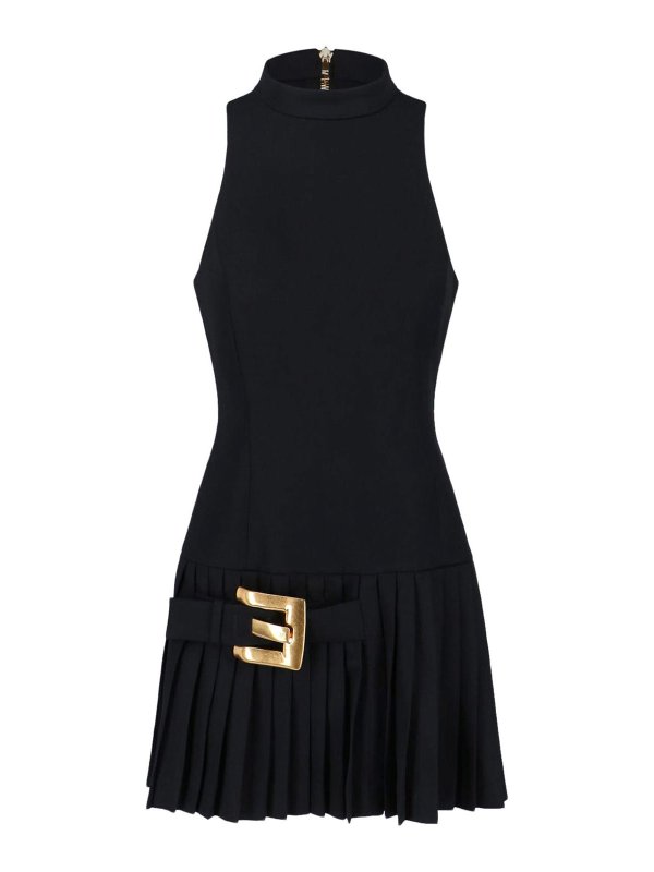 Balmain: Knee length skirts & Midi - Virgin Wool Mini Dress