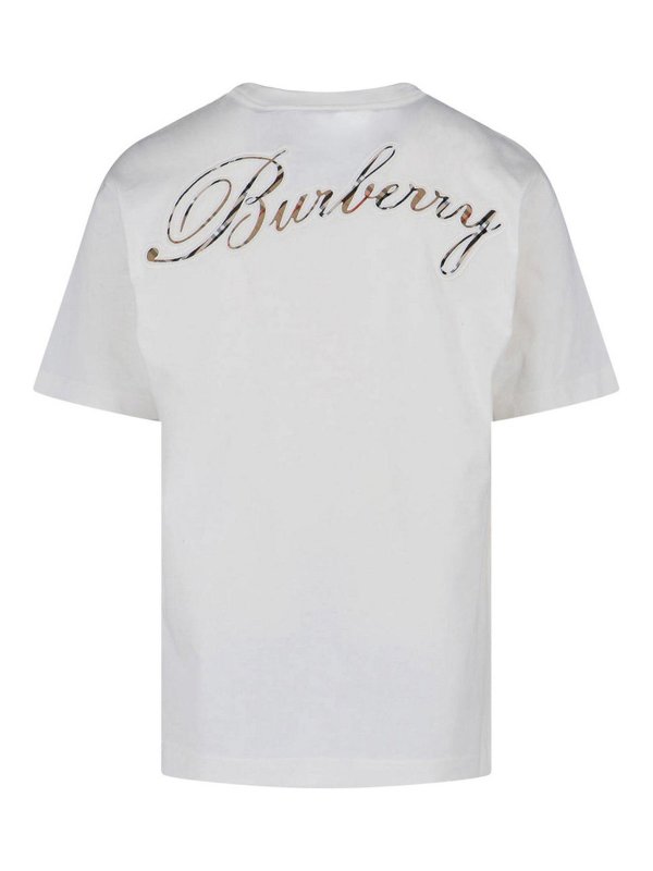 BURBERRY: t-shirts online - T-Shirt Logo