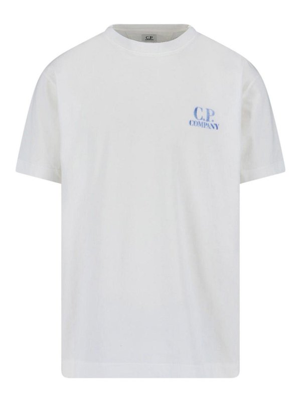 C.P. COMPANY: Tシャツ - Tシャツ - 白