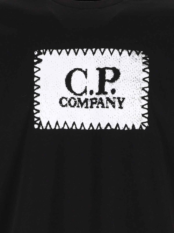 The Best Shops C.P. COMPANY: t-shirt - Logo della T-shirt
