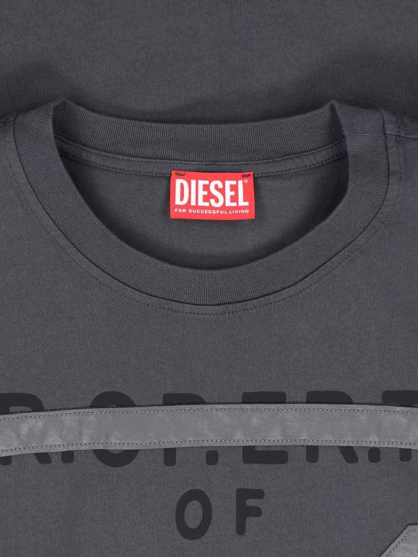 The Best Shops DIESEL: T-shirts - T-Shirt - Schwarz