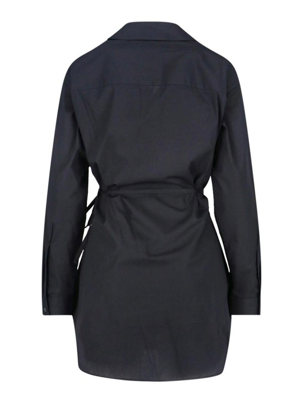 DIESEL: knee length dresses online - Midi shirt dress