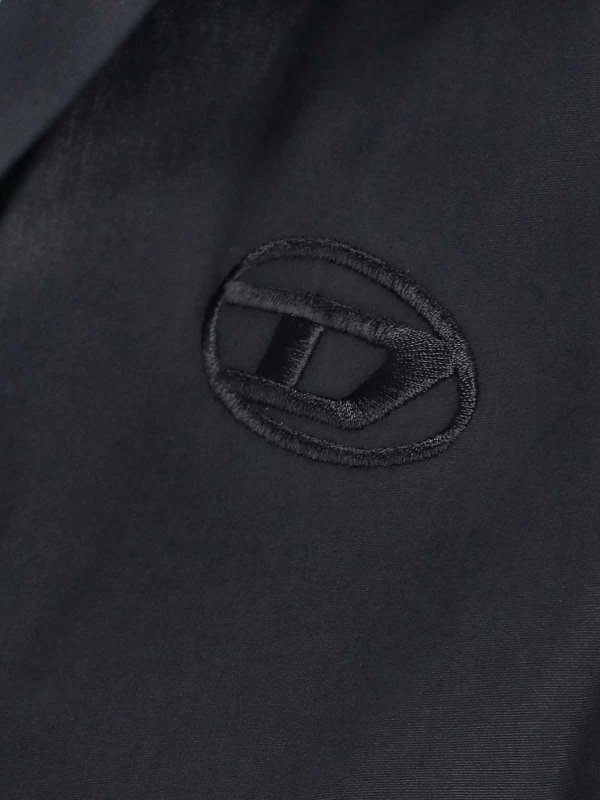 The Best Shops DIESEL: knee length dresses - Midi shirt dress