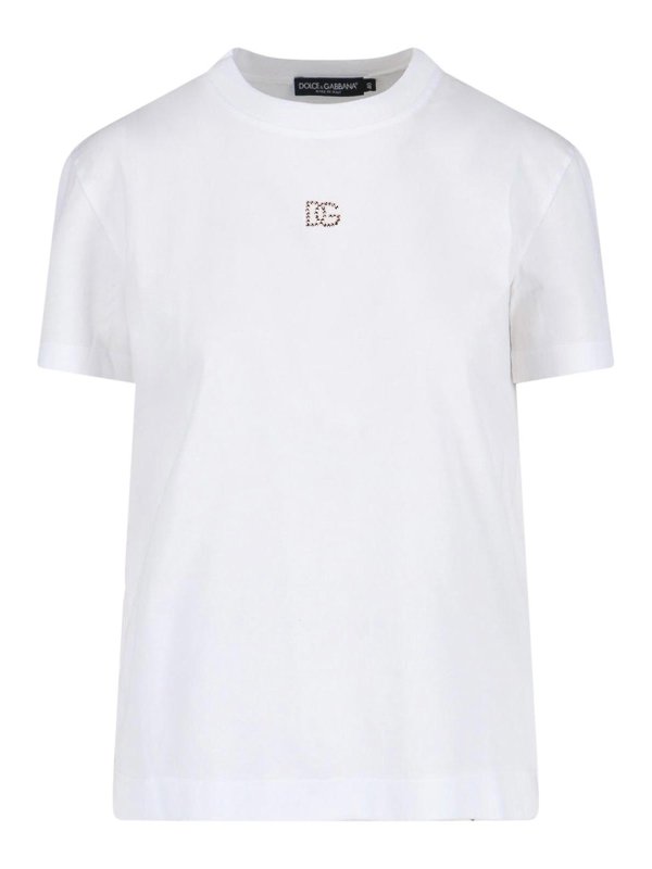 DOLCE & GABBANA: Camisetas - Camiseta - Blanco