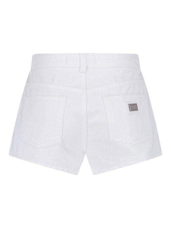 DOLCE & GABBANA: トラウザーショーツ online - ショートパンツ - 白