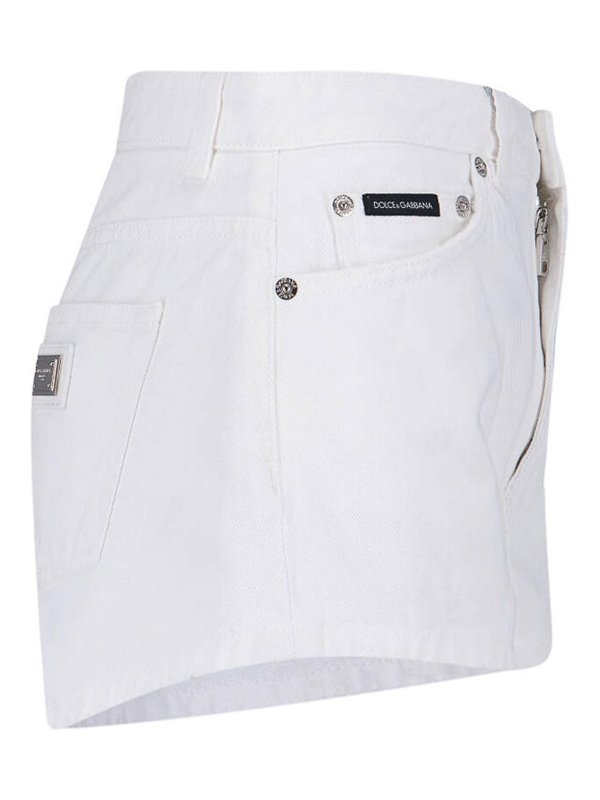 The Best Shops DOLCE & GABBANA: トラウザーショーツ - ショートパンツ - 白