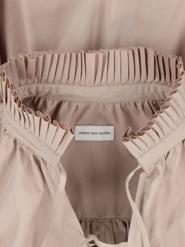 The Best Shops DRIES VAN NOTEN: シャツ - シャツ - ベージュ