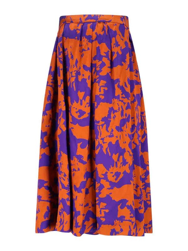 DRIES VAN NOTEN: Knielange und Midi Röcke online - Midirock - Orange