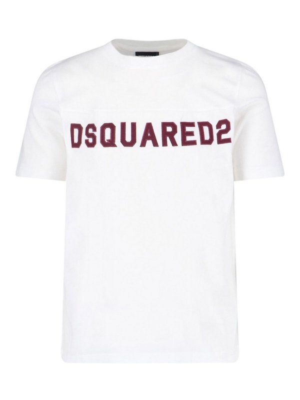 DSQUARED2: T-shirts - T-Shirt - Weiß