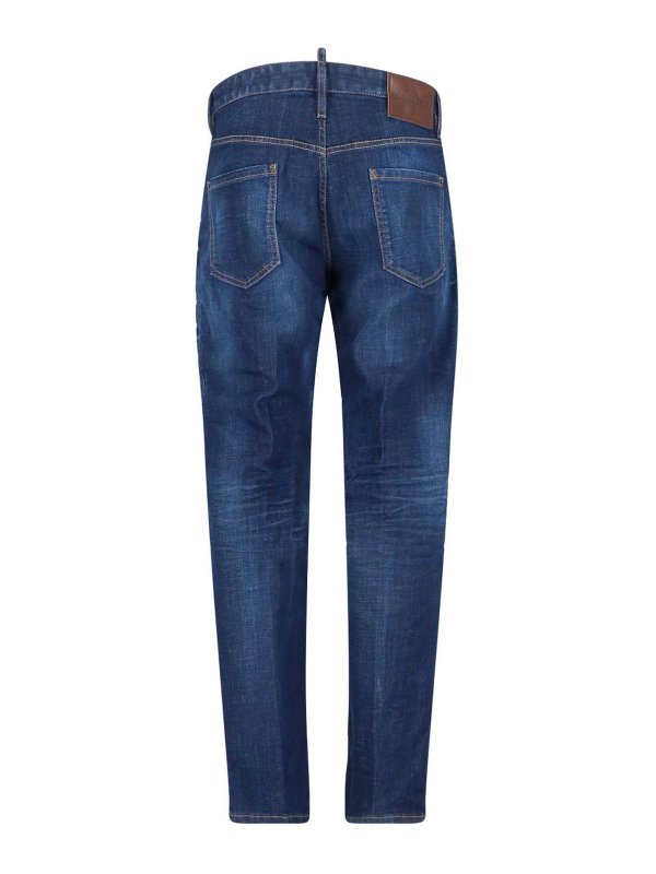 DSQUARED2: Jeans Rectos online - Vaqueros Rectos - Azul