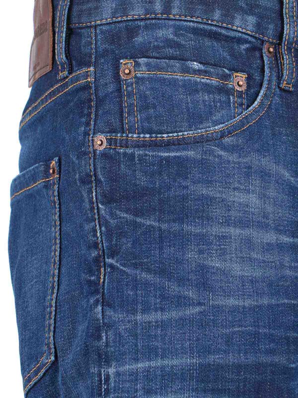 Vaqueros Rectos - Azul shop online: DSQUARED2