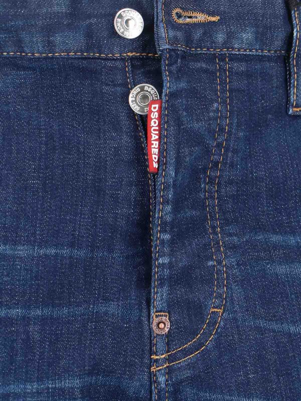 DSQUARED2 buy online Vaqueros Rectos - Azul