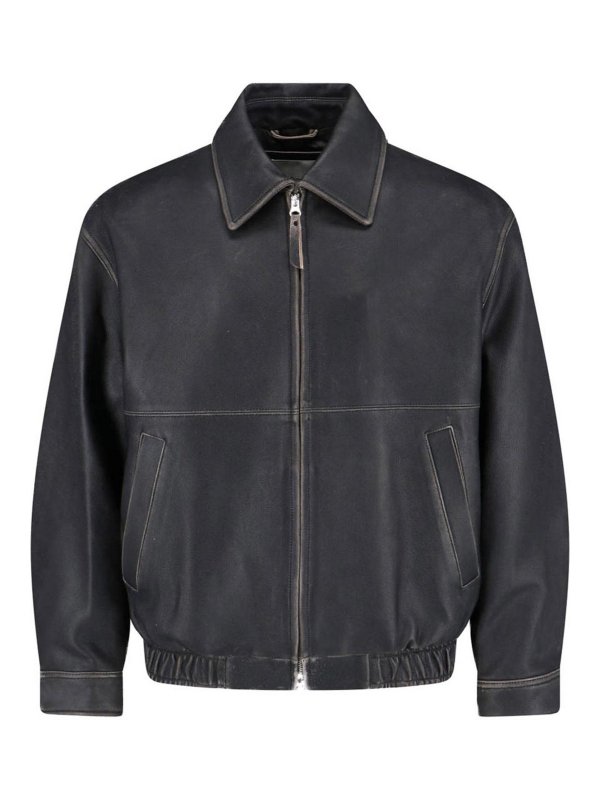 DUNST: bombers - Lambskin Bomber Jacket