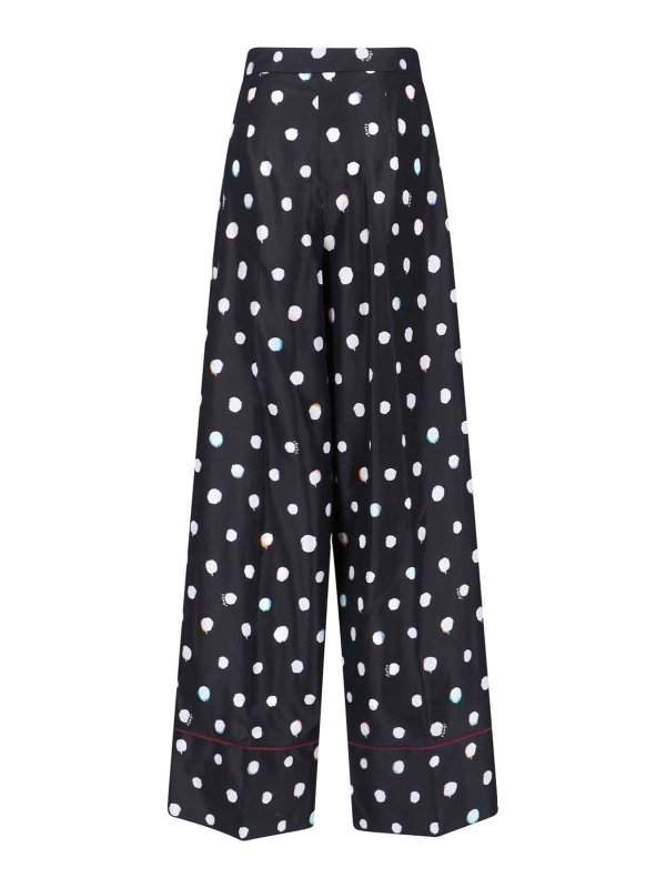 FENDI: casual trousers online - Wide trousers